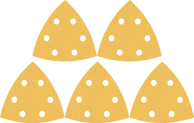 Brusné papíry pro delta brusky EXPERT C470 93 mm, P180, 5 ks
