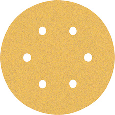 Brusný papír EXPERT C470 s 6 otvory pro vibrační brusky 150 mm, G 80, 50 ks