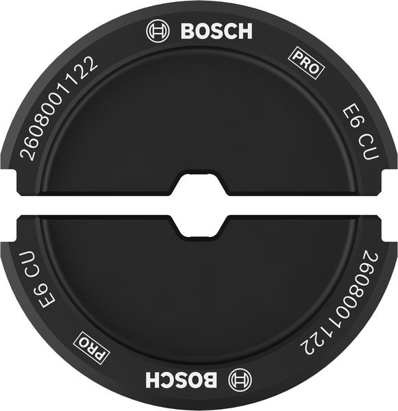 Lisovací matrice PRO, E6 CU, 6 mm², měď