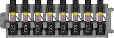 Bit PRO Torx Impact, T25, 25 mm, 8 ks
