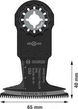 Ponorný pilový list PRO AII 65 BSPIB, 65 × 40 mm, 5 ks