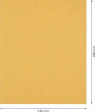 Brusný papír EXPERT C470 pro ruční broušení 230 × 280 mm, P80