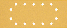 Brusné papíry EXPERT C470 se 14 otvory pro vibrační brusky 115 × 280 mm, P80, 10 ks