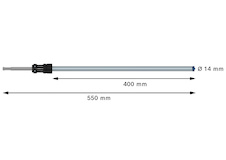 Vrták s odsáváním do betonu EXPERT SDS Clean plus-8X, 14 × 400 × 550 mm