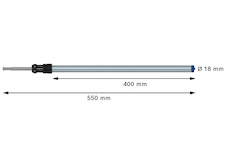 Vrták s odsáváním do betonu EXPERT SDS Clean plus-8X, 18 × 400 × 550 mm