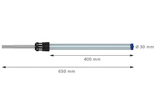 Vrták s odsáváním do betonu EXPERT SDS Clean max-8X, 30 × 400 × 650 mm