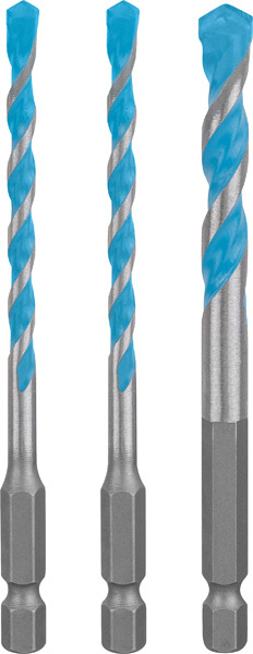 3dílná sada vrtáků EXPERT HEX-9 MultiConstruction 5/6/8 mm