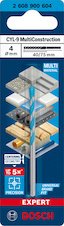 Víceúčelový vrták EXPERT CYL-9 MultiConstruction, 4 × 40 × 75 mm