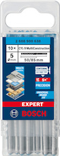 Spirálový vrták EXPERT CYL-9 MultiConstruction 5 × 50 × 85 mm, 10 ks