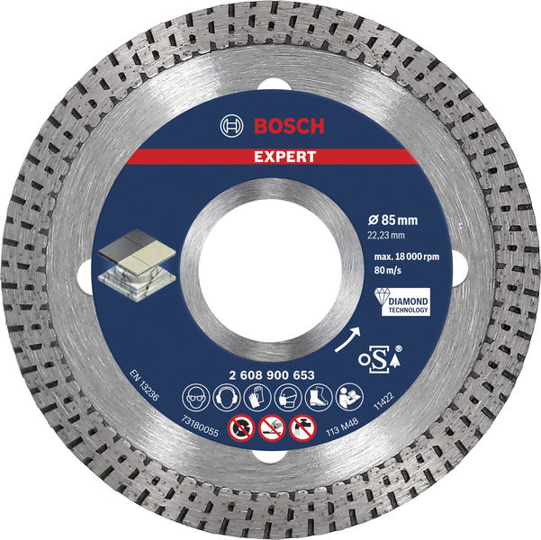 Diamantový řezný kotouč EXPERT HardCeramic 85 × 22,23 × 1,6 × 7 mm