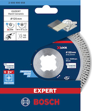 Diamantový řezný kotouč EXPERT HardCeramic X-LOCK 125 × 22,23 × 1,4 × 10 mm