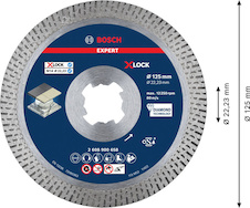 Diamantový řezný kotouč EXPERT HardCeramic X-LOCK 125 × 22,23 × 1,4 × 10 mm