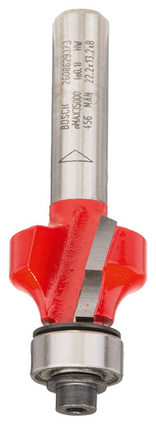 Zaoblovací fréza Expert for Wood, 8 mm, D 22,2 mm, R1 4,75 mm, L 13,2 mm, G 55 mm