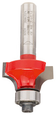Zaoblovací fréza Expert for Wood, 8 mm, D 25,4 mm, R1 6,35 mm, L 12,7 mm, G 55 mm