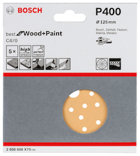 Brusný papír C470, balení 5 ks