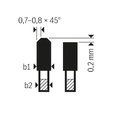 Pilový kotouč Expert for High Pressure Laminate 300 × 30-96