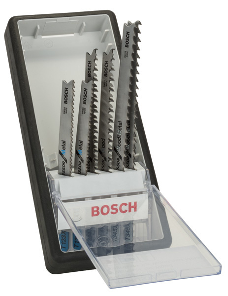 6dílná sada pilových plátků Robust Line Wood and Metal Progressor, se stopkou T