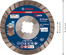 Diamantový řezací kotouč EXPERT MultiMaterial X-LOCK 115 × 22,23 × 2,4 × 12 mm