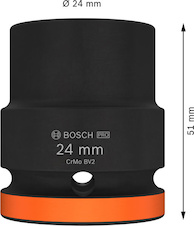PRO Impact Socket, ¾″, 24 mm, standardní
