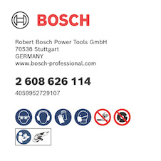 Řezací kotouč PRO Stainless Steel and Metal, 125 × 1,6 × 22,23 mm, rovný, 100 ks