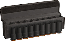 Sada PRO Impact Socket Set, ¾″, prodloužené, 9 ks