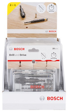 20dílná sada šroubovacích bitů Drill&Drive