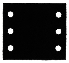 Ochranná podložka, 115 × 107 mm, 2×