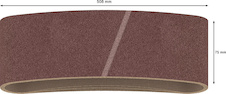 Brusný pás PRO X440, 75 × 508 mm, G40