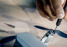 Sada šroubovacích bitů Precision, prodejní stojan, 5 × 43 ks