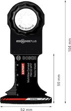 Ponorný pilový list EXPERT PAII 52 APIT MultiMax, 52 × 50 mm