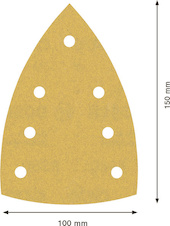 Brusný papír EXPERT C470, 100 × 150 mm, G 180, 50 ks
