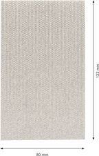 Brusná mřížka EXPERT M480, 115 × 107 mm, G 80, 10 ks