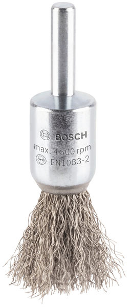 Štětcový kartáč PRO Stainless Steel clean, rovná stopka, 15 × 0,2 mm