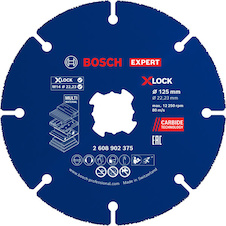 Karbidový řezací kotouč EXPERT Multi Material, 125 × 22,23 mm, X-Lock