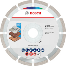 Diamantový řezací kotouč Multi Material, 150 x 22,23 x 7 mm, 10 ks