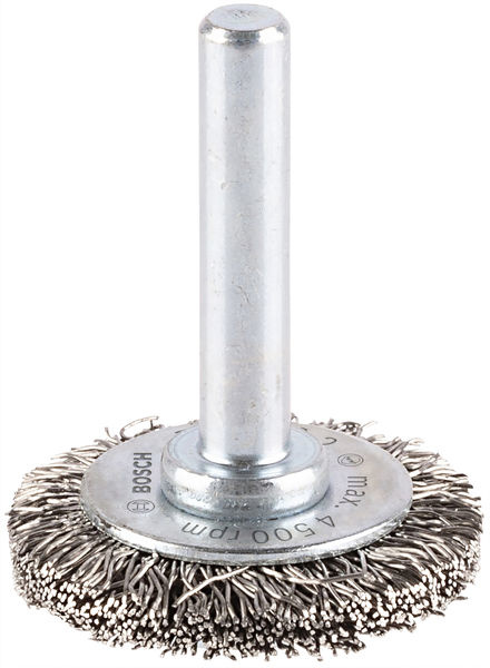 Drátěný kartáč PRO Stainless Steel clean, rovná stopka, 30 × 0,3 mm