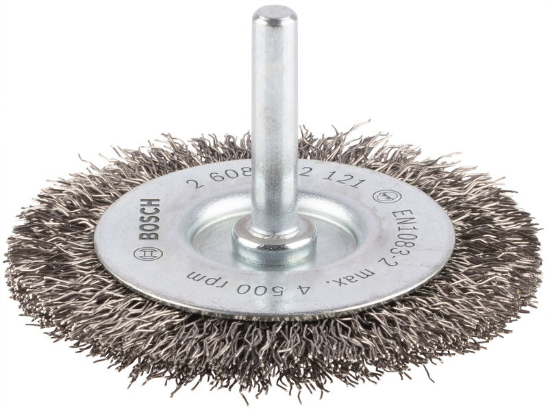 Drátěný kartáč PRO Stainless Steel clean, rovná stopka, 70 × 0,3 mm