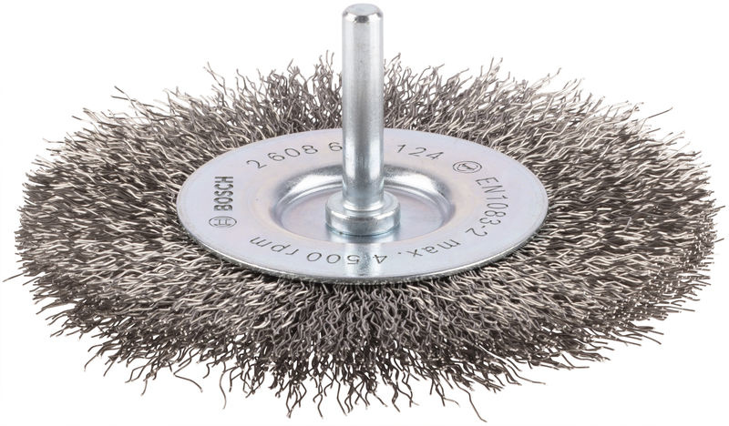 Drátěný kartáč PRO Stainless Steel clean, rovná stopka, 100 × 0,3 mm