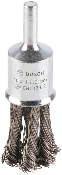 Štětcový kartáč PRO Stainless Steel heavy, rovná stopka, 19 × 0,35 mm