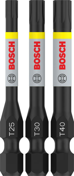 Bity PRO T Impact, T25, T30, T40, 55 mm, 3 ks