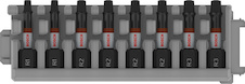Bity PRO R Impact, R1 (2×), R2 (4×), R3 (2×), 55 mm, 8 ks