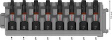 Bity PRO R Impact, R1 (2×), R2 (4×), R3 (2×), 55 mm, 8 ks