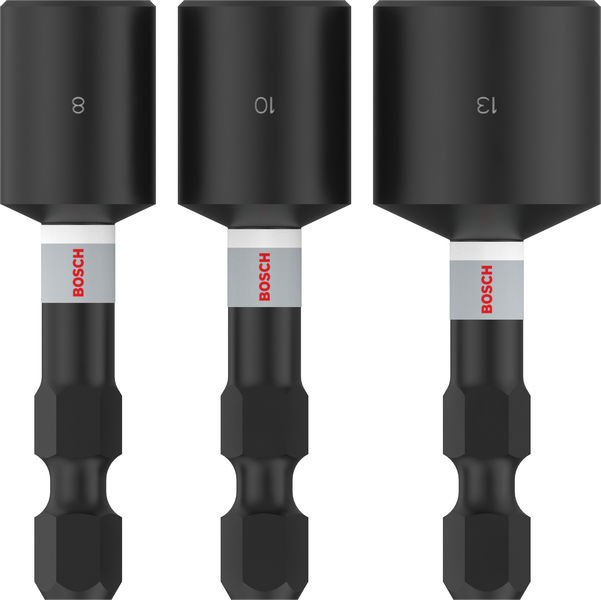 Sada nástrčných klíčů PRO Nutsetter Impact, 8 × 50, 10 × 50, 13 × 50 mm, 3 ks