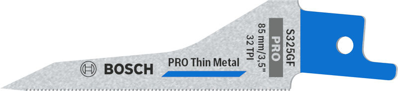 List PRO Thin Metal S325GF, 1,25 × 7 × 85 mm, 5 ks