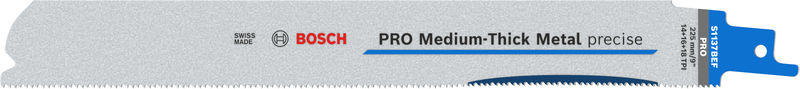 List PRO Medium-Thick Metal precise S1137BEF 1,1 × 25 × 225 mm, 2 ks