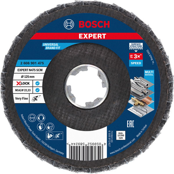 Kotouč EXPERT N475 SCM X-LOCK, 125 mm, velmi jemný
