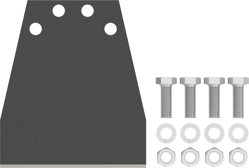 Náhradní sada k podlahové škrabce PRO SDS max, 152 mm