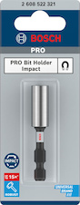 Standardní držák bitů PRO Impact, 60 mm