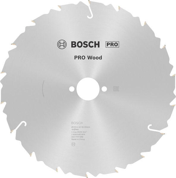 Pilový kotouč PRO Wood pro okružní pilu, 230 × 2,4 × 30 mm, T18