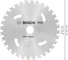 Pilový kotouč PRO Steel cordless pro akumulátorovou okružní pilu, 150 × 1,6 × 20 mm